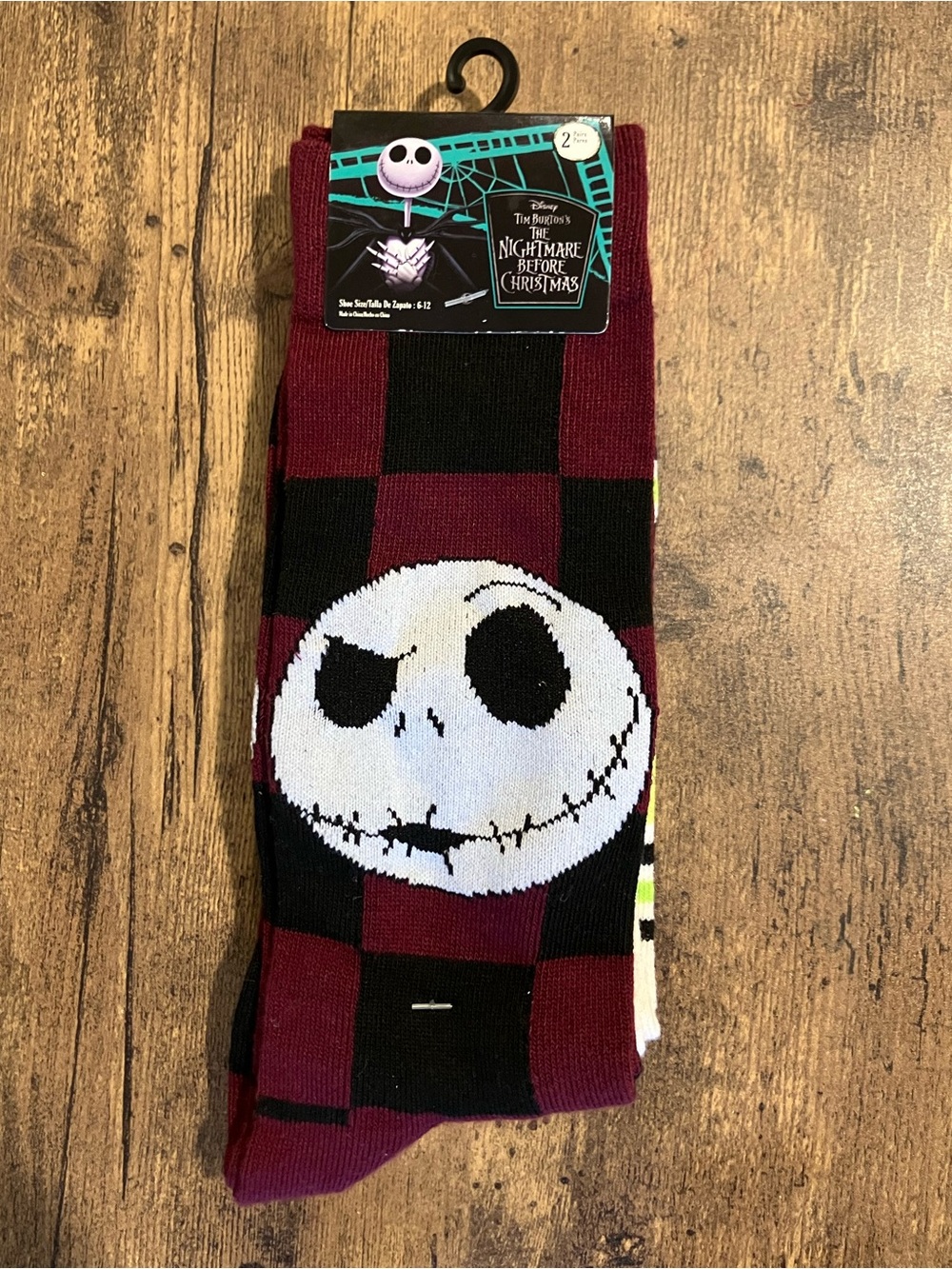 Nightmare before Christmas 2x socks